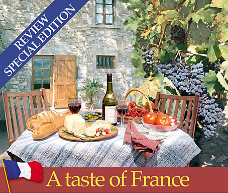 Marketing artwork French food special