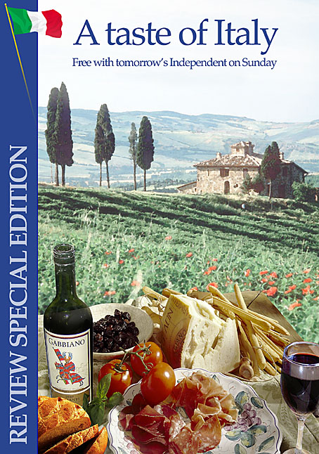 Marketing artwork italian food special